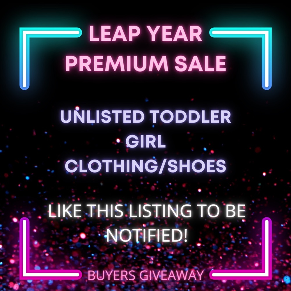 UNLISTED TODDLER GIRL ITEMS